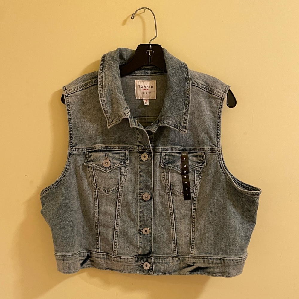 Denim vest